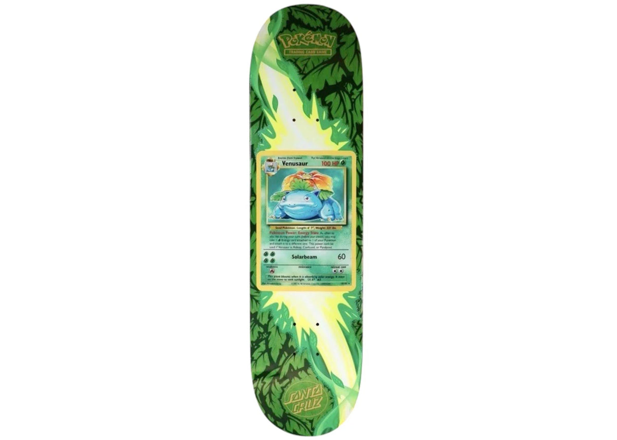 Santa Cruz Skateboards X Pokemon 2026 Skateboard Deck - Venusaur Edition -1