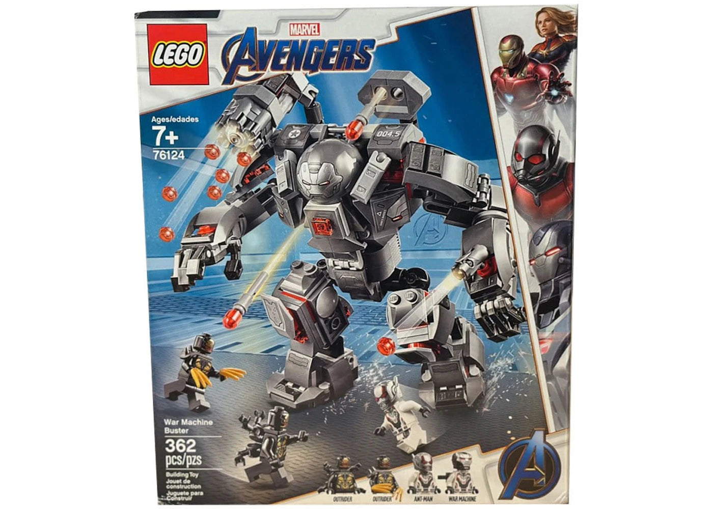 LEGO Marvel Avengers War Machine Buster Set 76124 -1