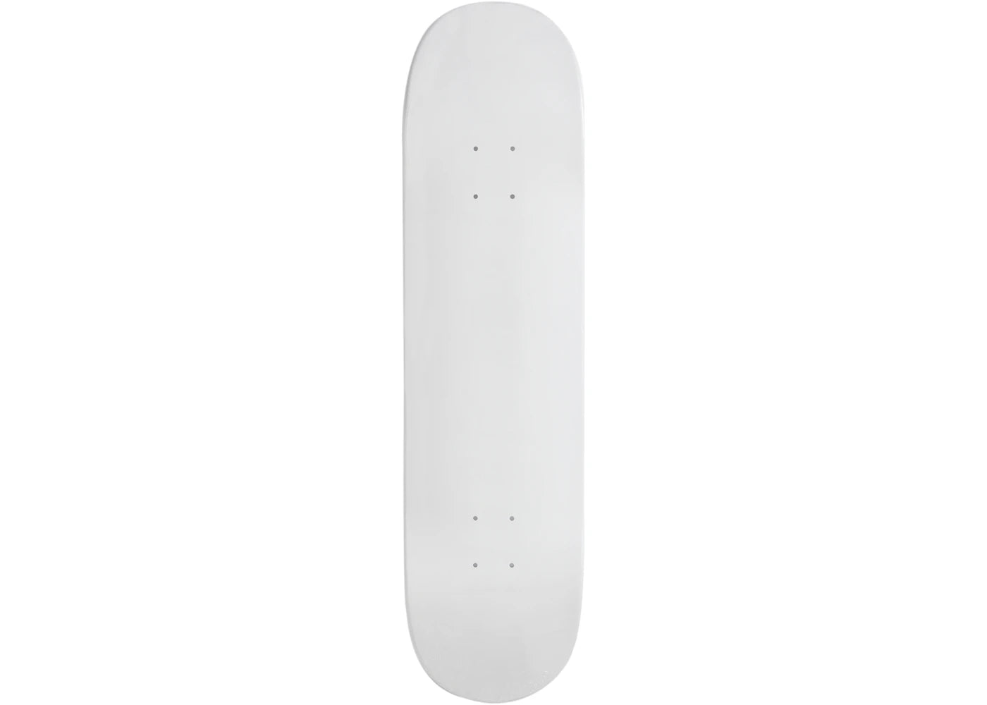 Supreme Tonal Box Logo Skateboard Deck White -1