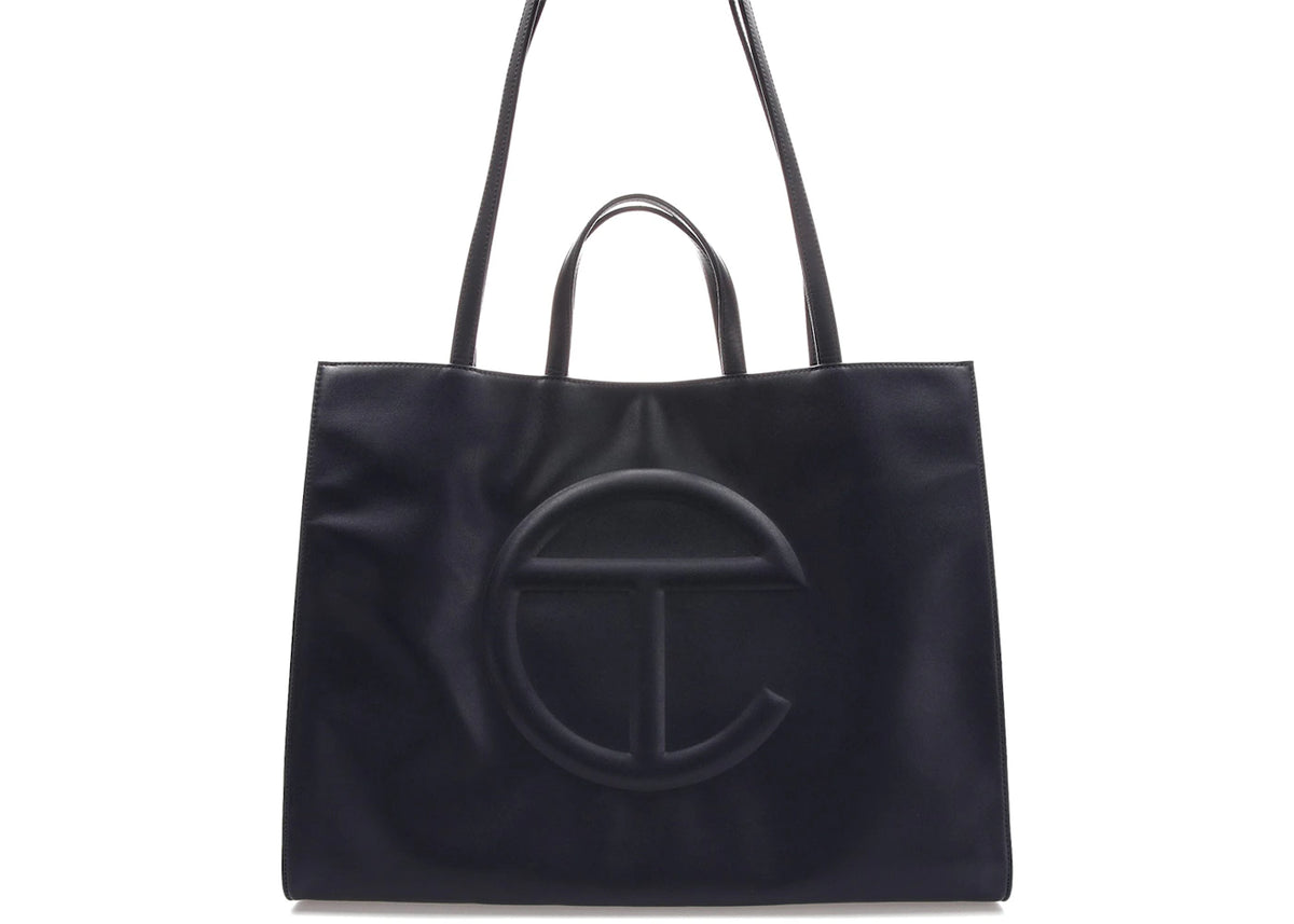 Telfar Shopping Bag Large Navy -1