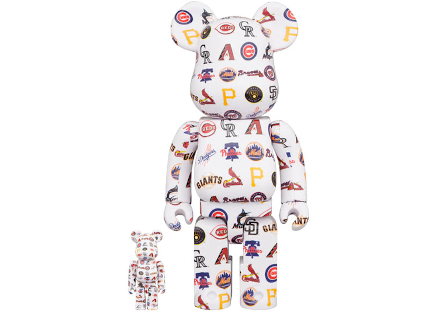 Bearbrick x MLB National League 100% & 400% Set -1