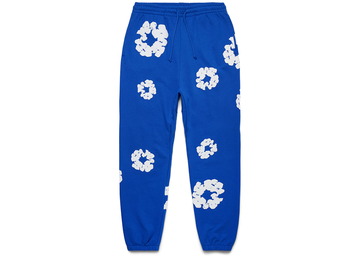 Denim Tears The Cotton Wreath Sweatpants Royal Blue -1