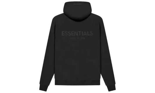 Fear of God Essentials Pull-Over Hoodie (SS21) Black/Stretch Limo - MTHOR SHOP