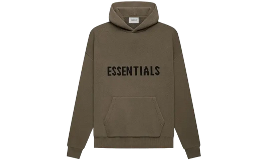 Fear of God Essentials Knit Pullover Hoodie Harvest - MTHOR SHOP