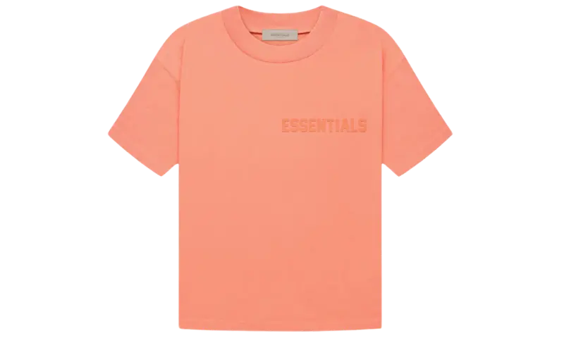 Fear of God Essentials T-shirt Coral - MTHOR SHOP