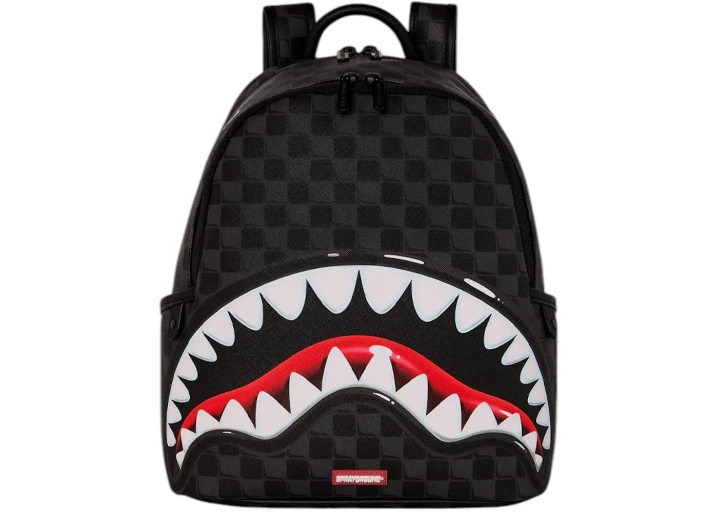 Sprayground Sharks In Paris Balloon Black Savage Backpack Black/Red -1