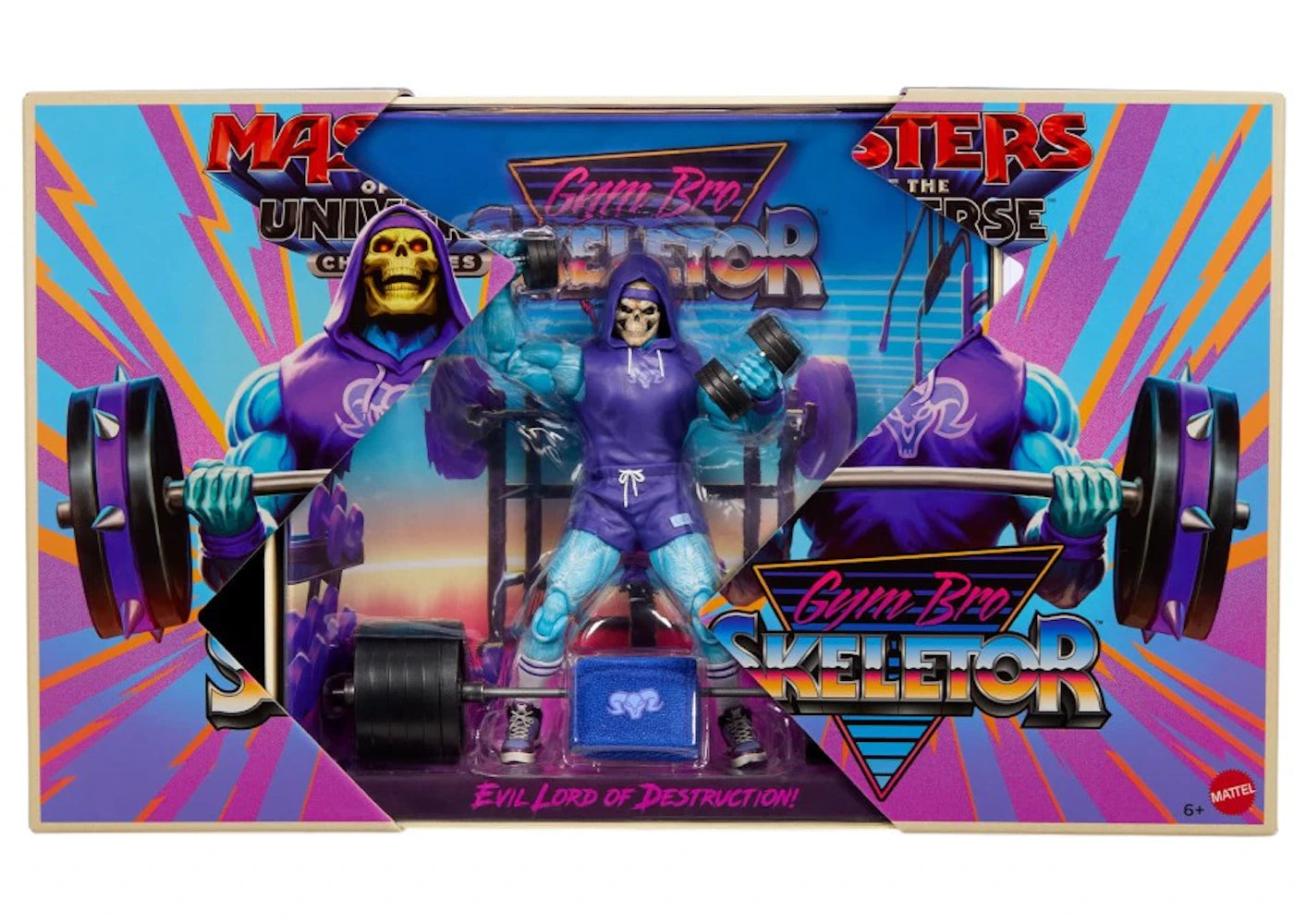 Mattel Masters of the Universe Gym Bro Skeletor Action Figure -1