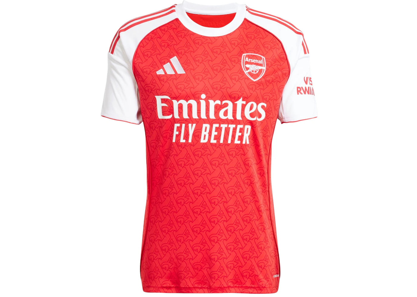 adidas Arsenal 25/26 Home Jersey Better Scarlet White -1