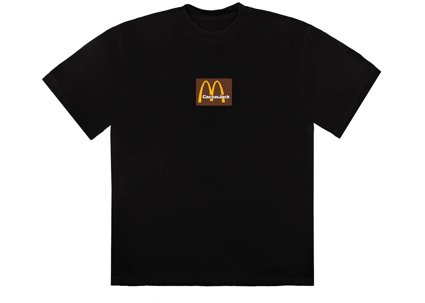 Travis Scott x McDonald's Sesame Inv T-Shirt Black/Brown -1