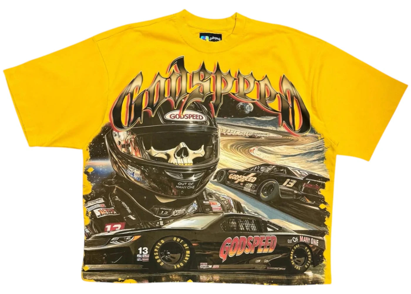 Godspeed Le Dernier T-shirt Yellow -1
