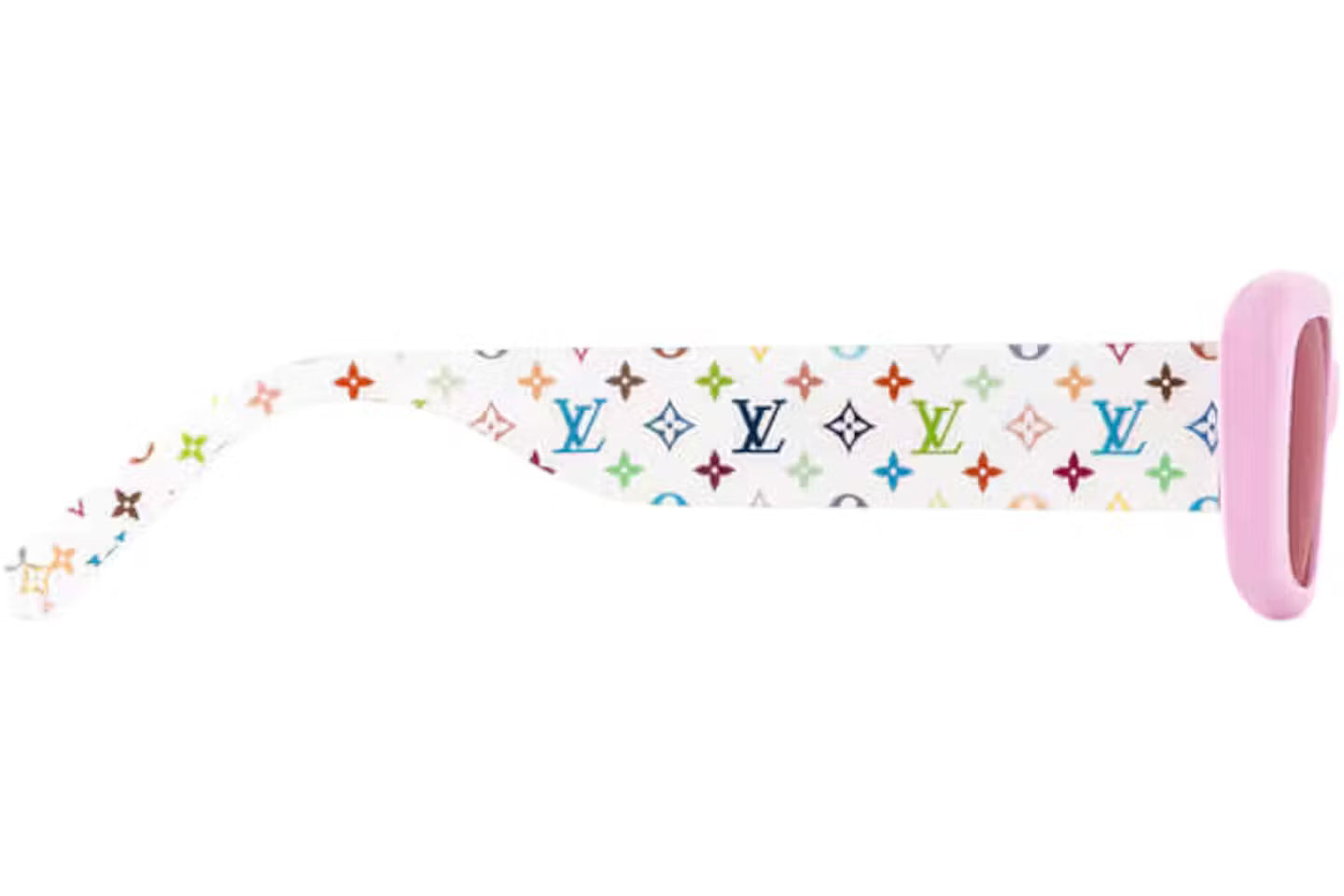 Louis Vuitton x Takashi Murakami Multigram Cat Eye Sunglasses Pink 2