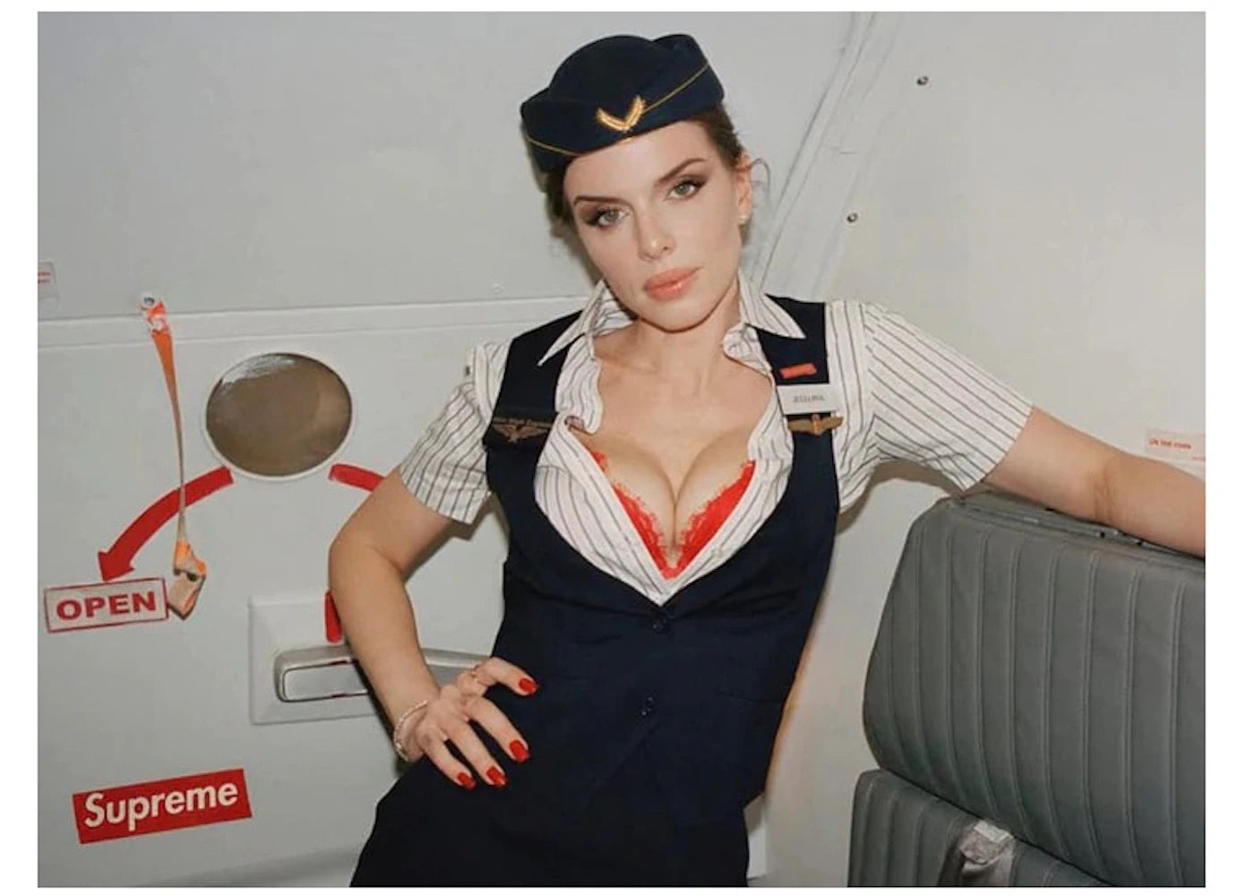 Supreme Julia Fox Poster -1