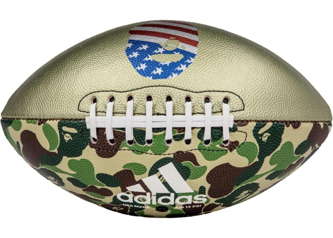 BAPE x Adidas Football Green -1