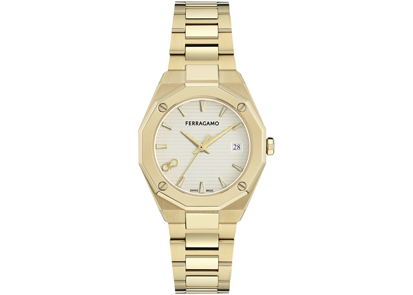 Ferragamo Edge SF3T00225 (Silver Guilloche) -1