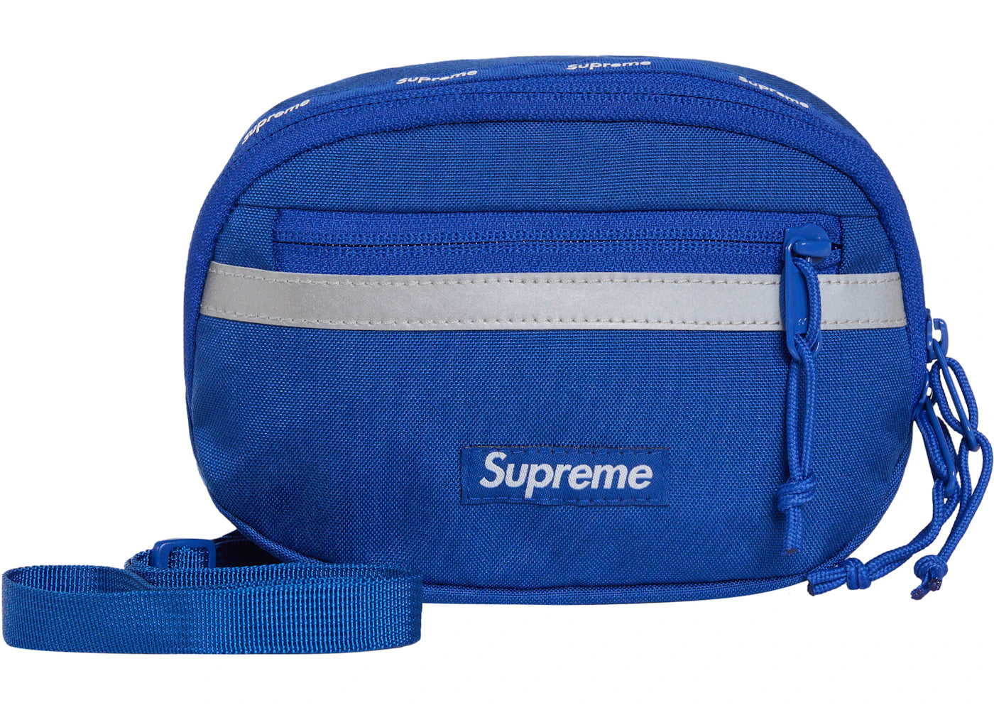 Supreme Mini Side Bag Blue -1