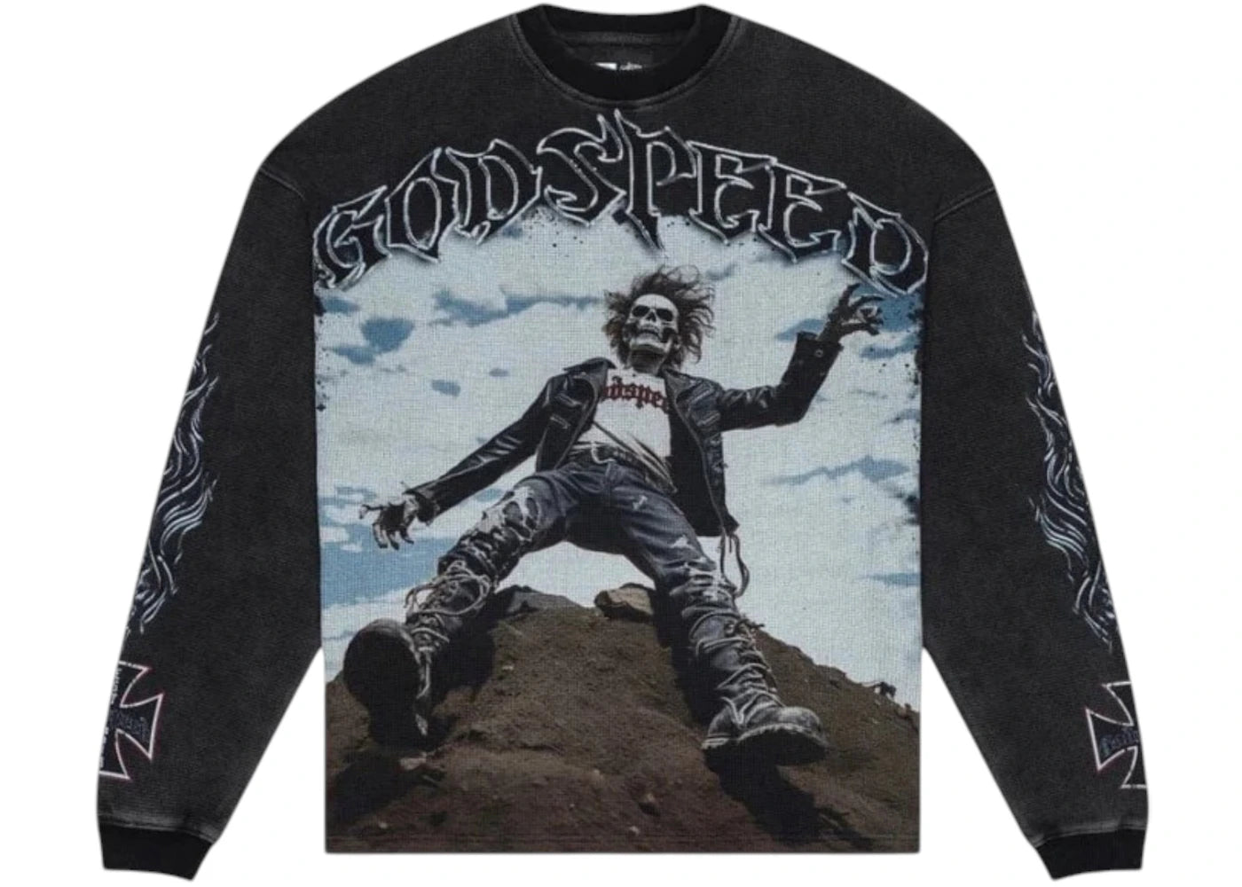 Godspeed Rocker L/S T-shirt Black -1