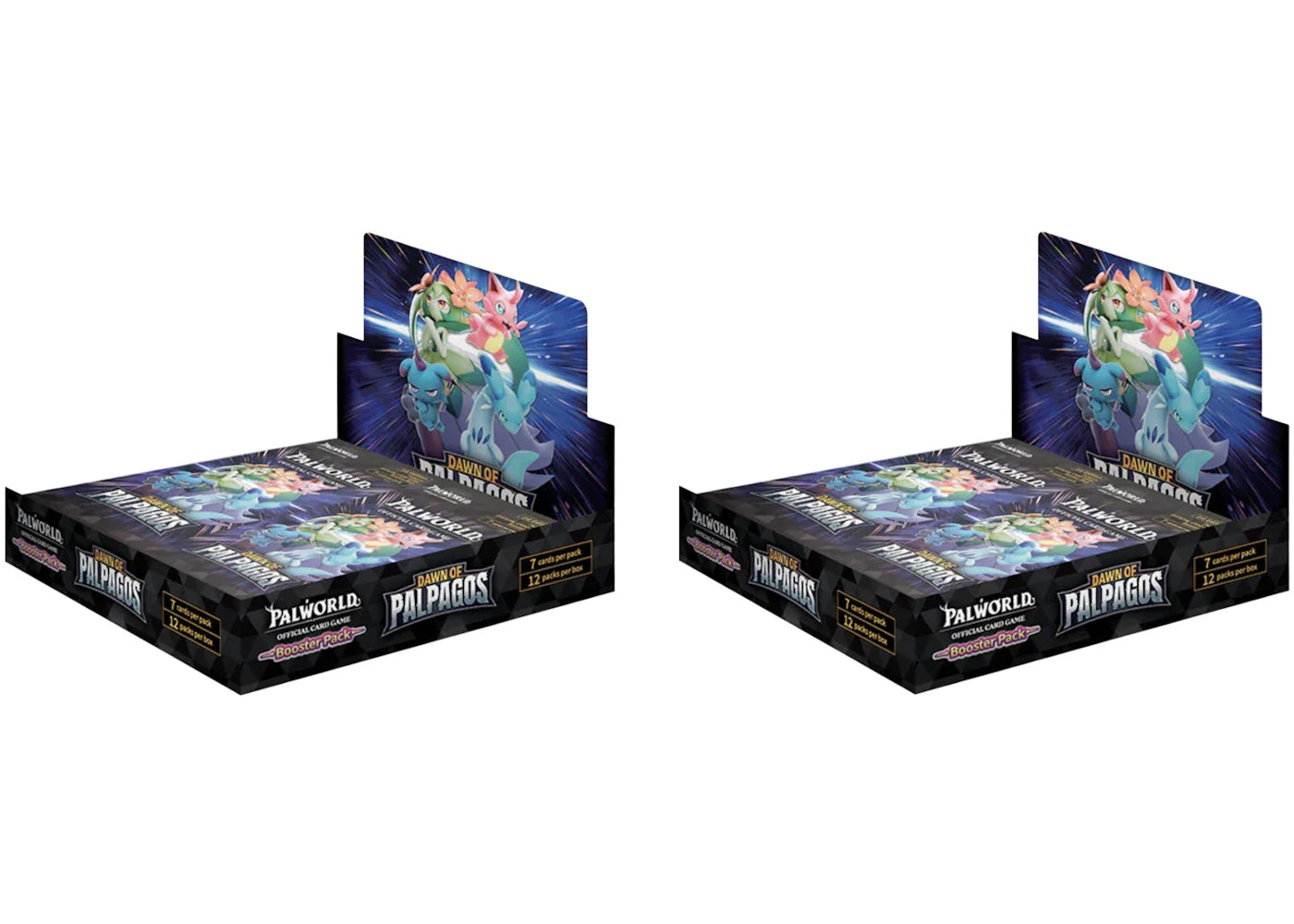 2026 Palworld TCG Palworld TCG Dawn of Palpagos Booster Box 2x Lot -1