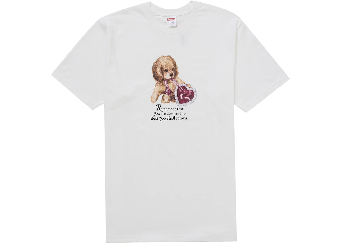 Supreme Dust Tee White -1