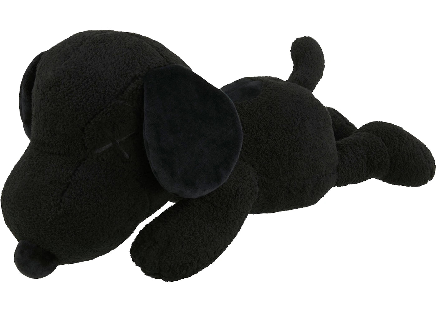 KAWS x Uniqlo x Peanuts Snoopy Plush (Medium) Black -1