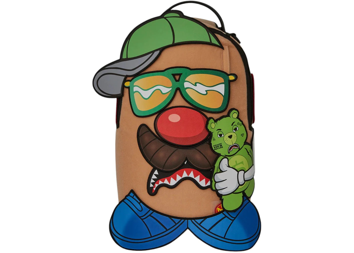Sprayground Mr. Potato Head Velcro Patch Mix It Up DLXSV Backpack Multicolor -1