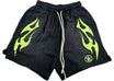 Hellstar Flame Short Black/Green -1