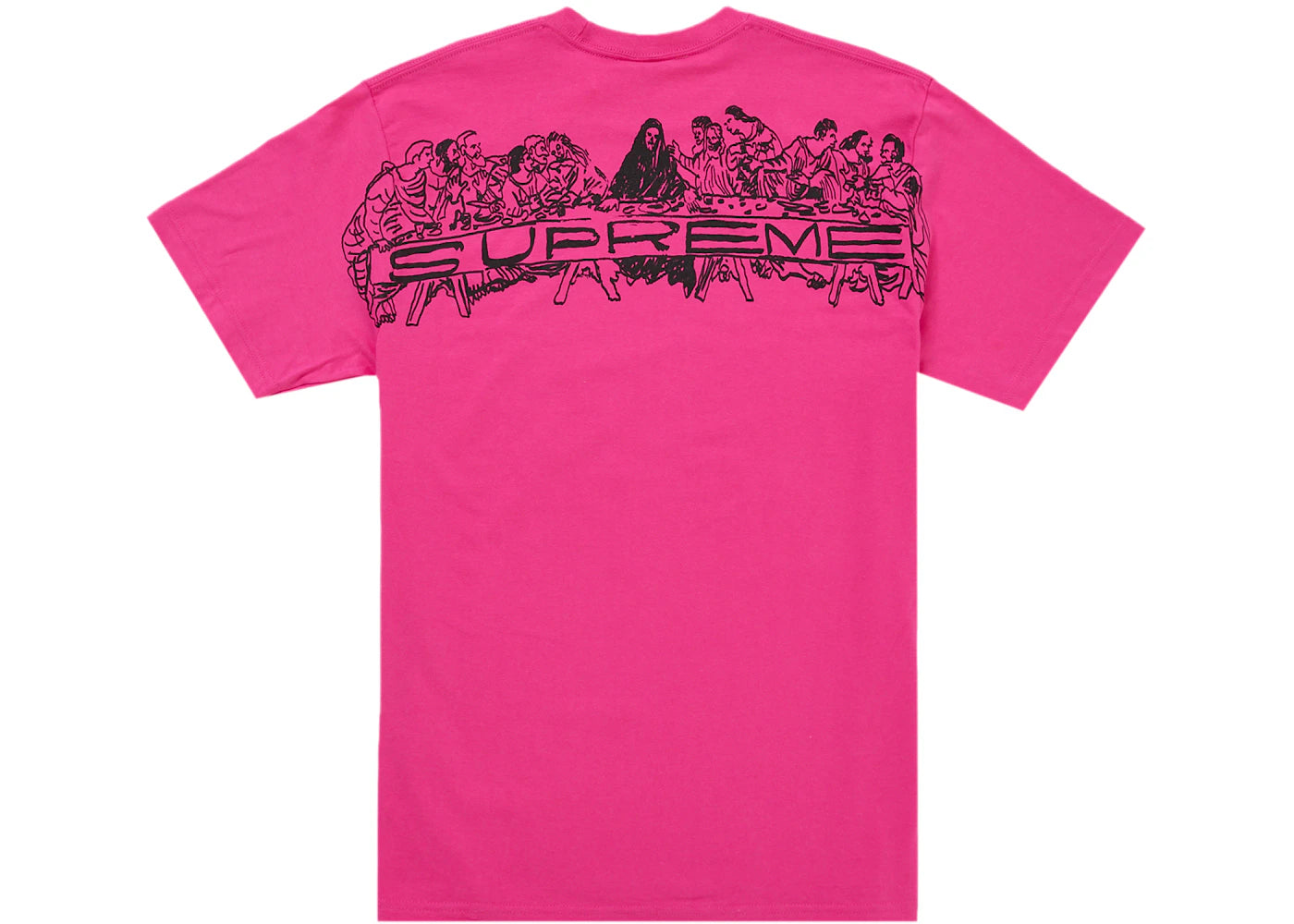 Supreme Supper Tee Fuchsia -1