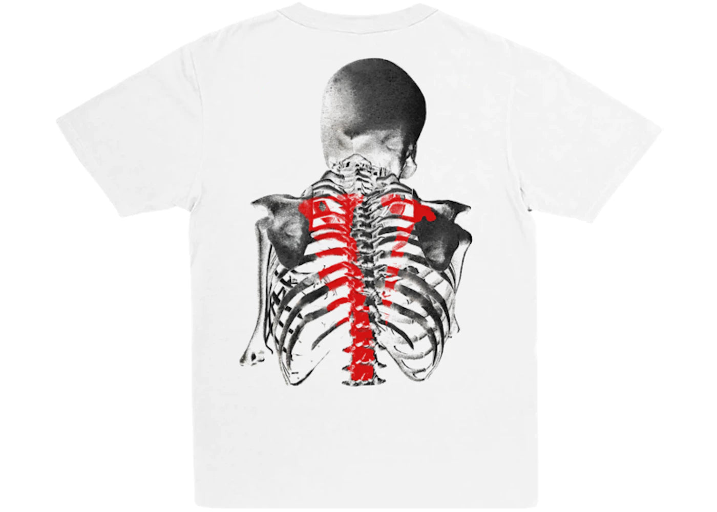 Vlone x Never Broke Again Bones T-shirt White -1