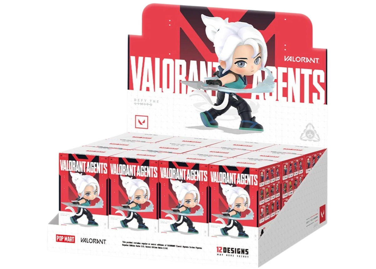 Pop Mart VALORANT Classic Agents Series Figures Sealed Case (12 Blind Boxes) -1