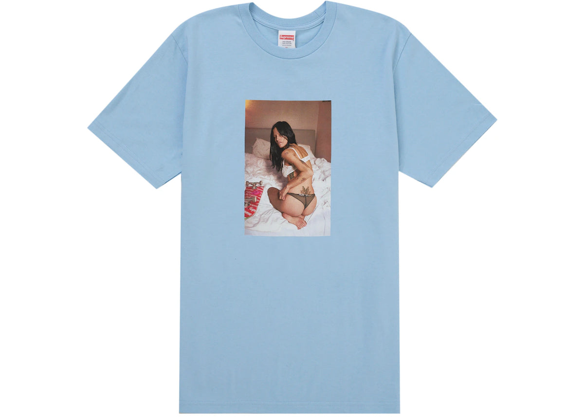 Supreme Larry Clark Neighbor Tee Light Blue -1