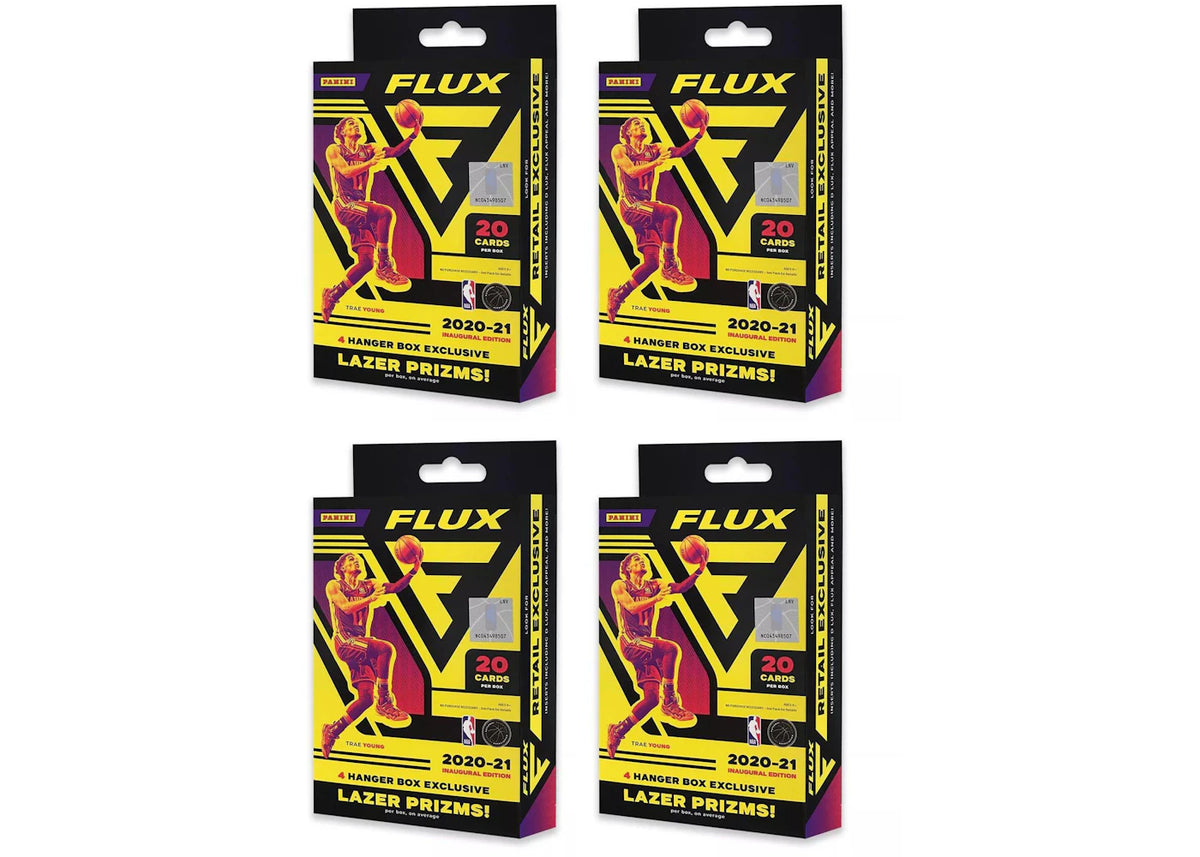 2020-21 Panini Flux Basketball Hanger Box 4x Lot -1