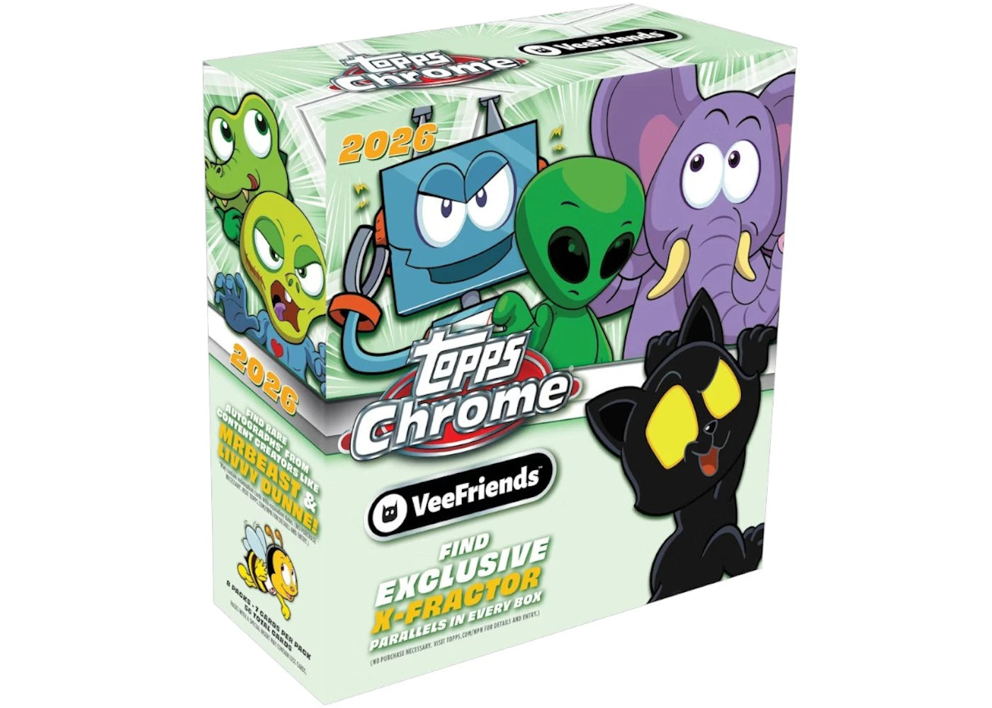 2026 Topps Chrome VeeFriends Mega Box -1