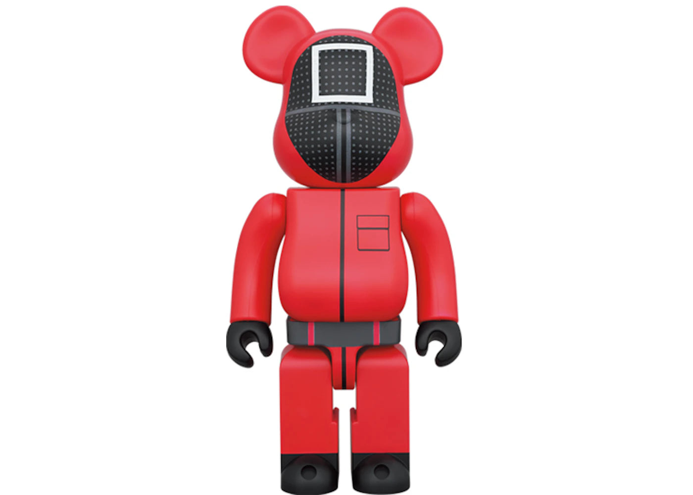 Bearbrick x Squid Game Guard (Square) 1000% -1