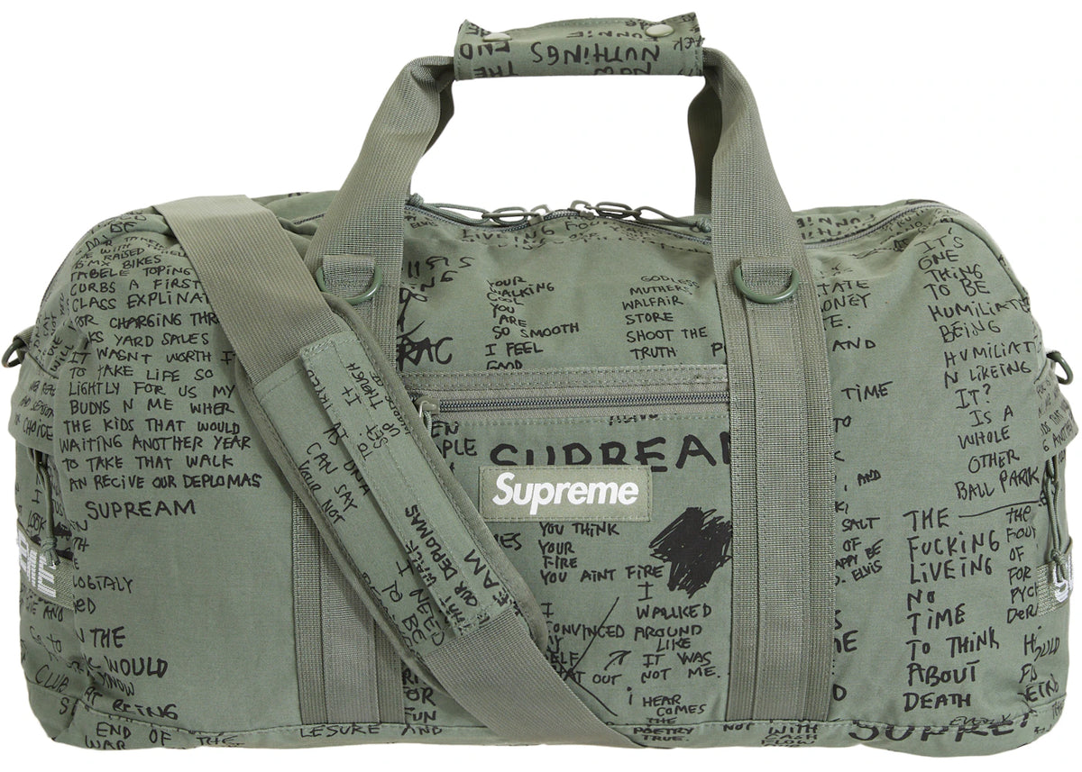 Supreme Field Duffle Bag Olive Gonz -1