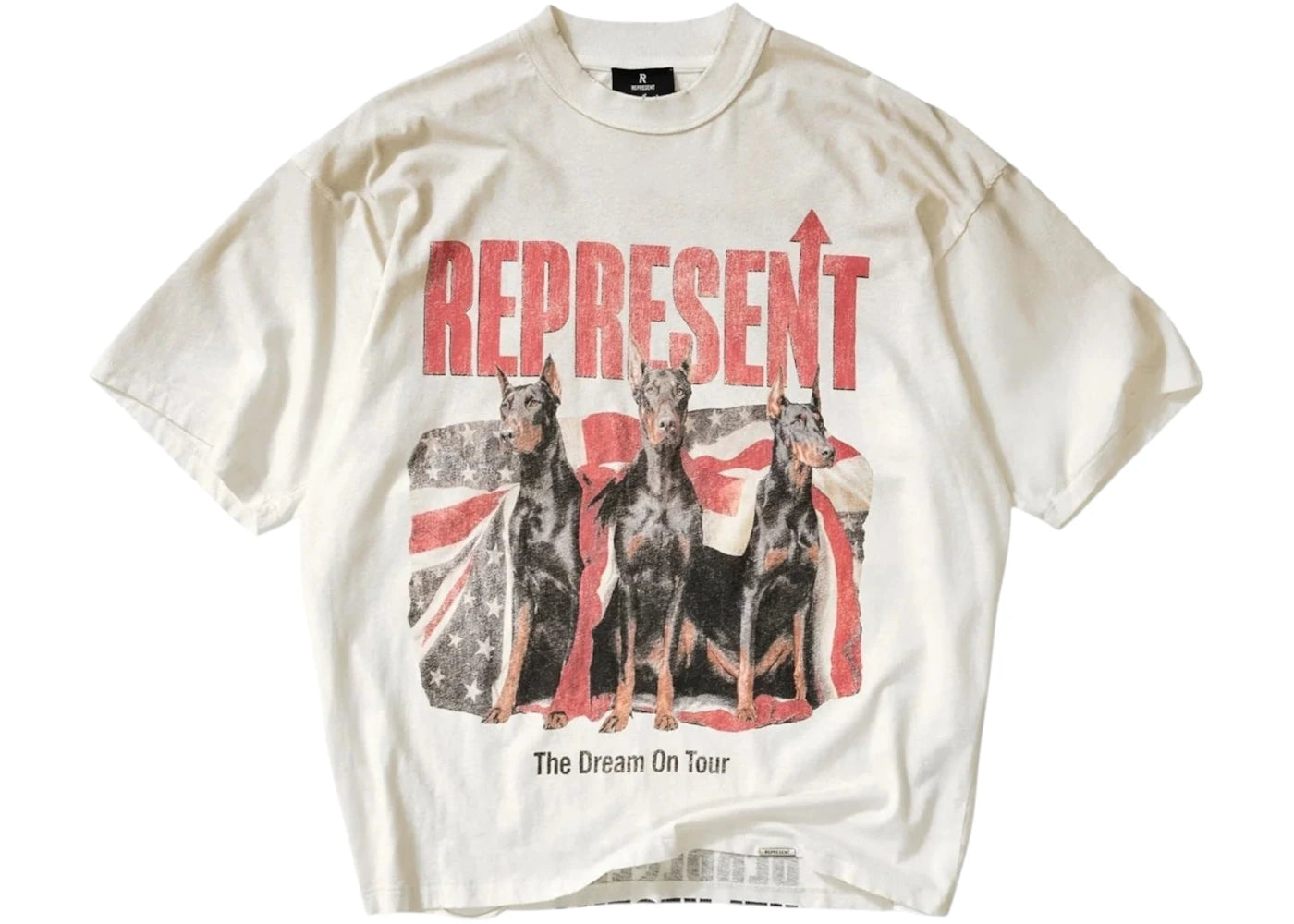 Represent Dream On Tour T-Shirt Beige -1
