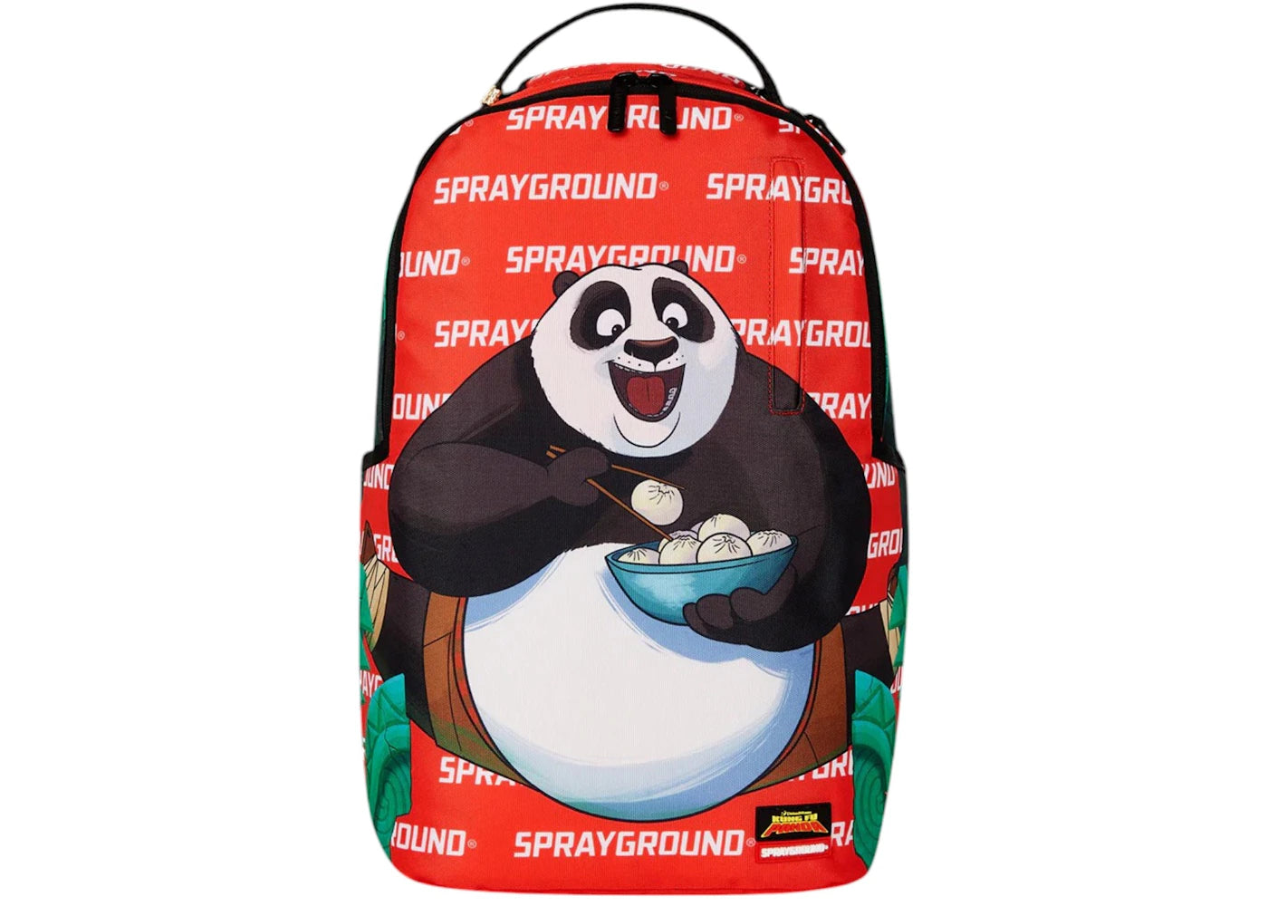 Sprayground Kung Fu Panda Po Power Pack Backpack Multicolor -1