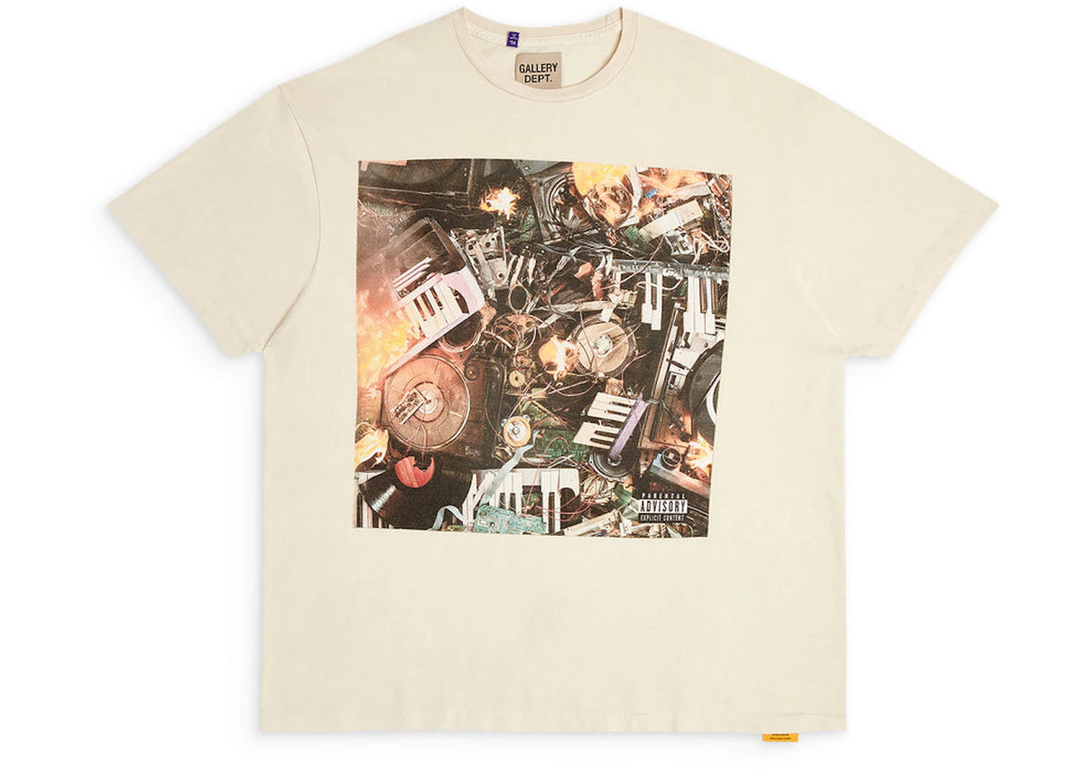 Gallery Dept. Misery Tee Cream -1
