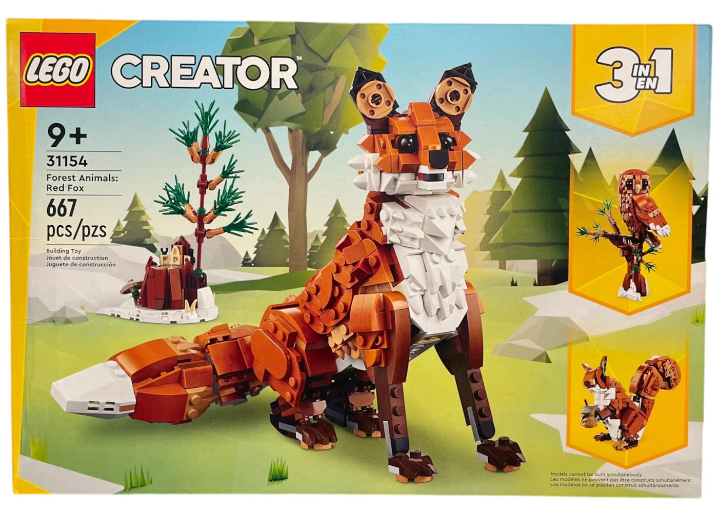 LEGO Creator Forest Animals: Red Fox Set 31154 -1