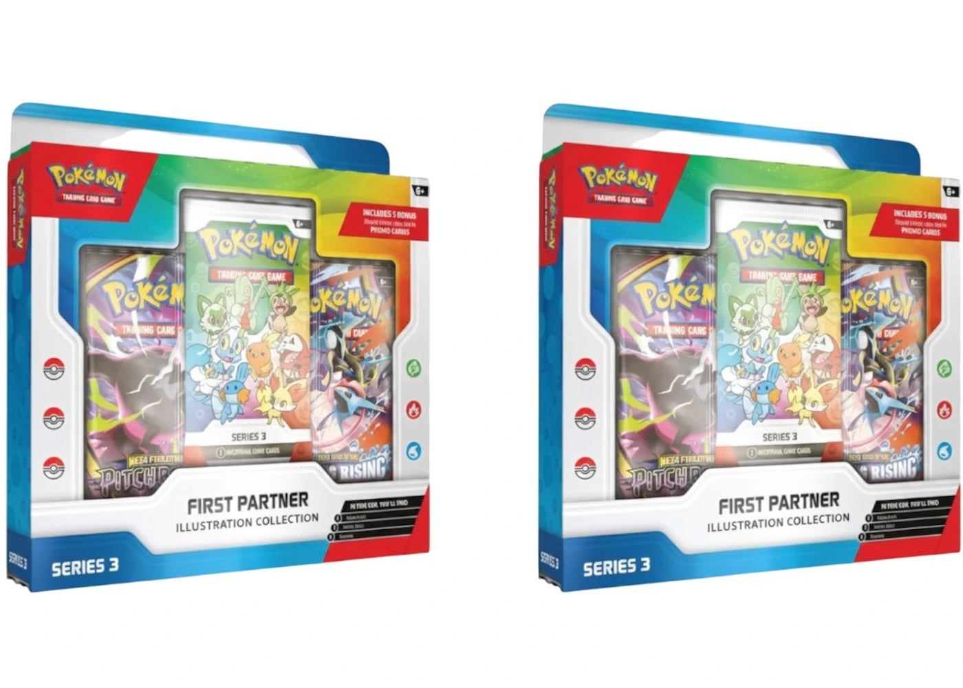 2026 Pokémon First Partner Illustration Collection Series 3 Box 2x Lot -1