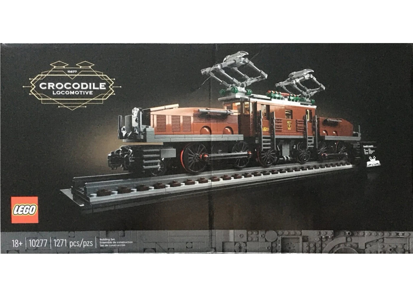 LEGO Creator Crocodile Locomotive Set 10277 -1