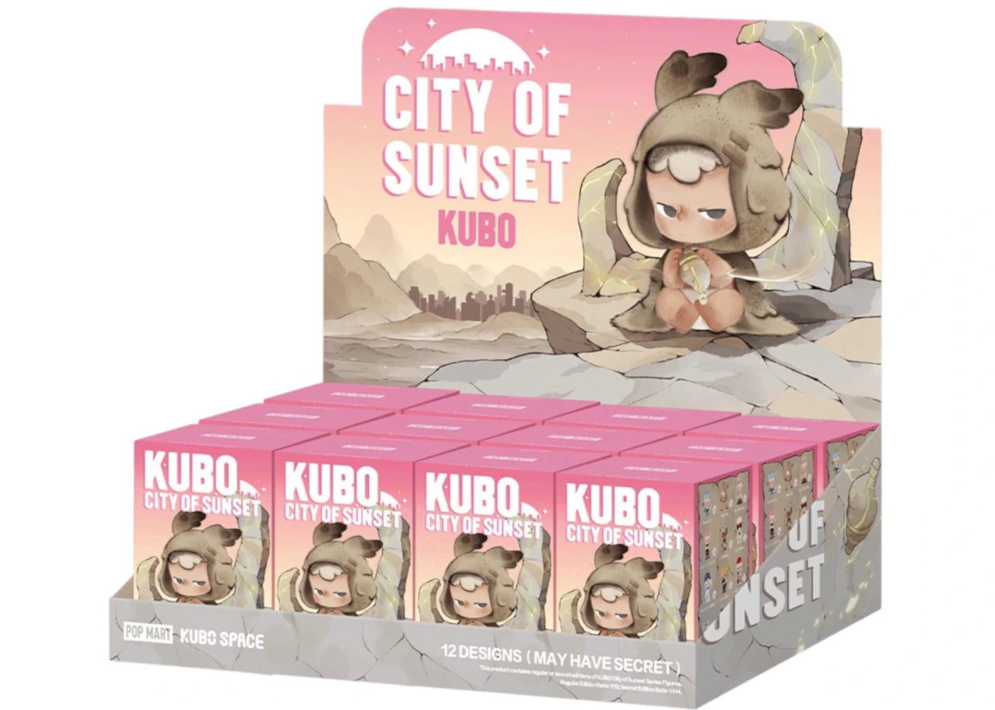 Pop Mart KUBO City of Sunset Series Figure Sealed Case (12 Blind Box) -1