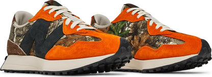 New Balance 327 atmos Realtree pair