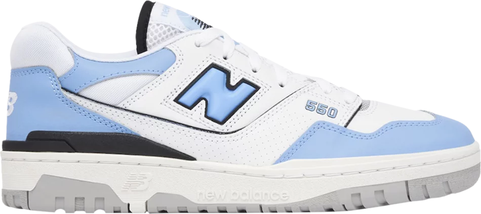 New Balance 550 White Carolina Blue