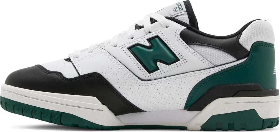 New Balance 550 White Green Black