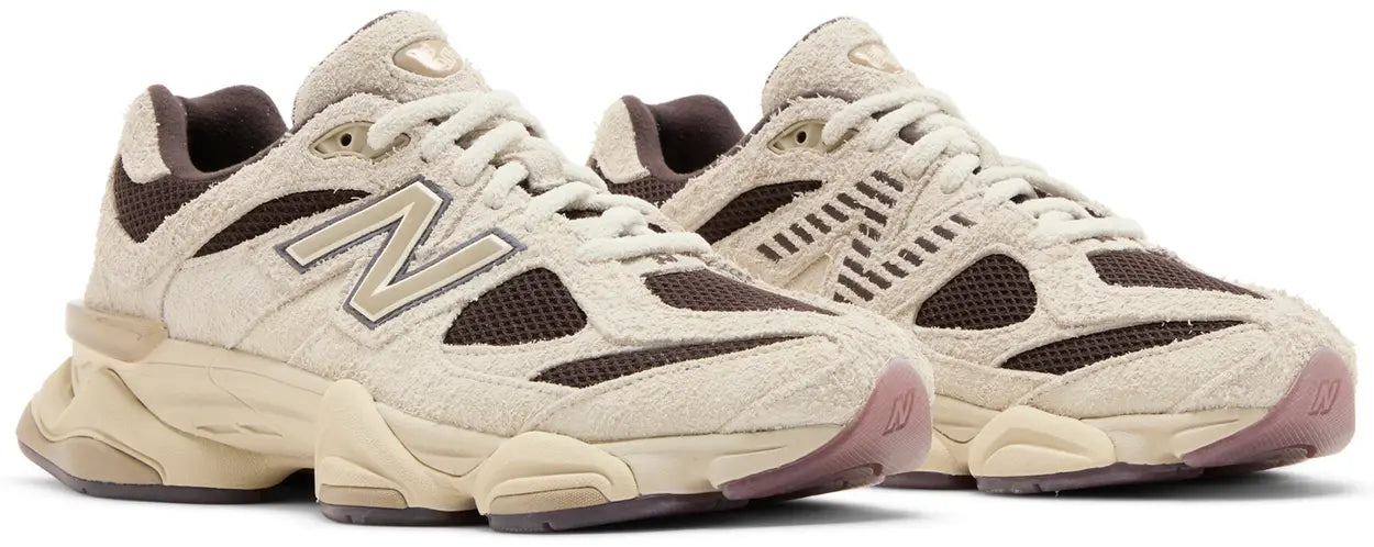 New Balance 9060 Sydney McLaughlin-Levrone Linen Black Coffee Pair