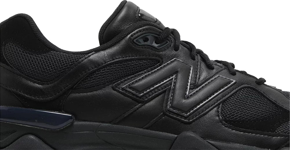 New Balance 9060 Triple Black Leather