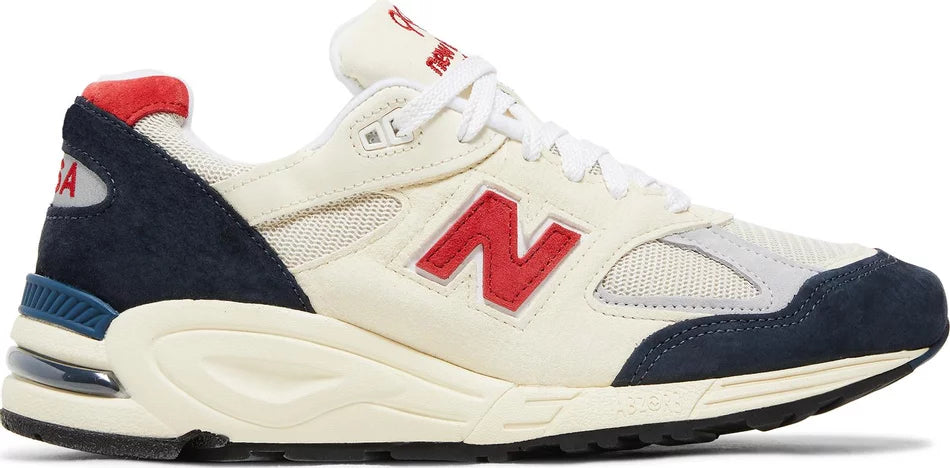 New Balance 990v2 MiUSA Teddy Santis Navy Sea Salt