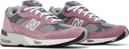 New Balance 991 MiUK Rose Pink pair