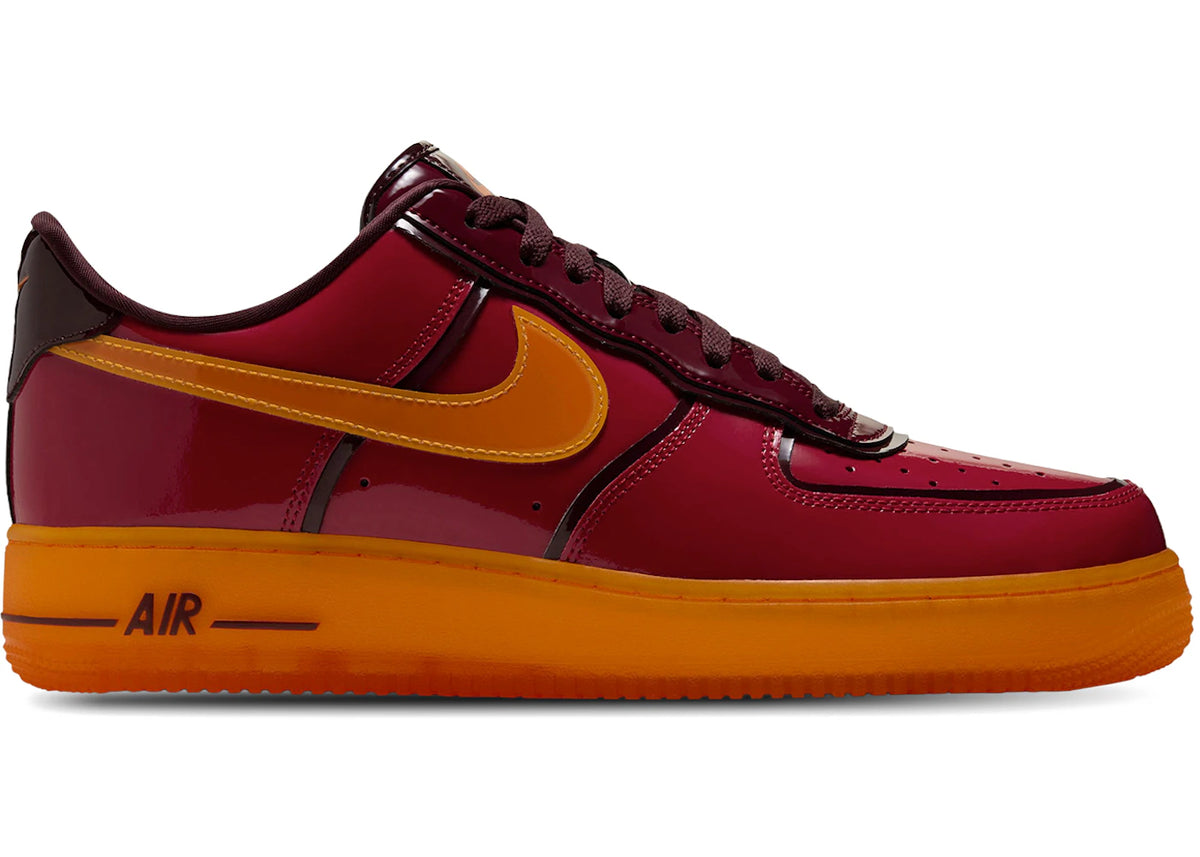 Nike Air Force 1 Low '07 Premium Patent Gym Red Bright Ceramic -1