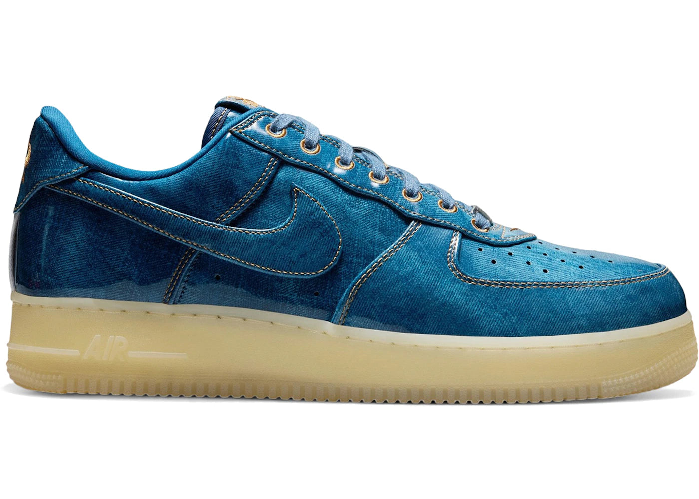 Nike Air Force 1 Low Patent Denim -1