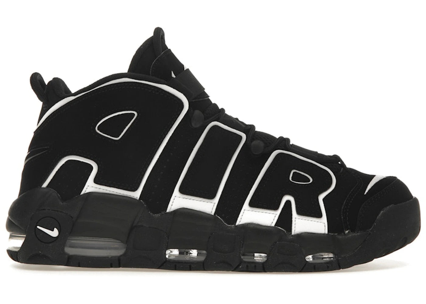 Nike Air More Uptempo 96 Black White (2023) -1